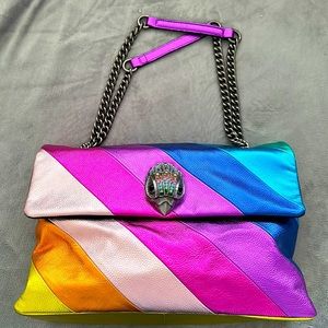 Large size Kurt Geiger rainbow bag